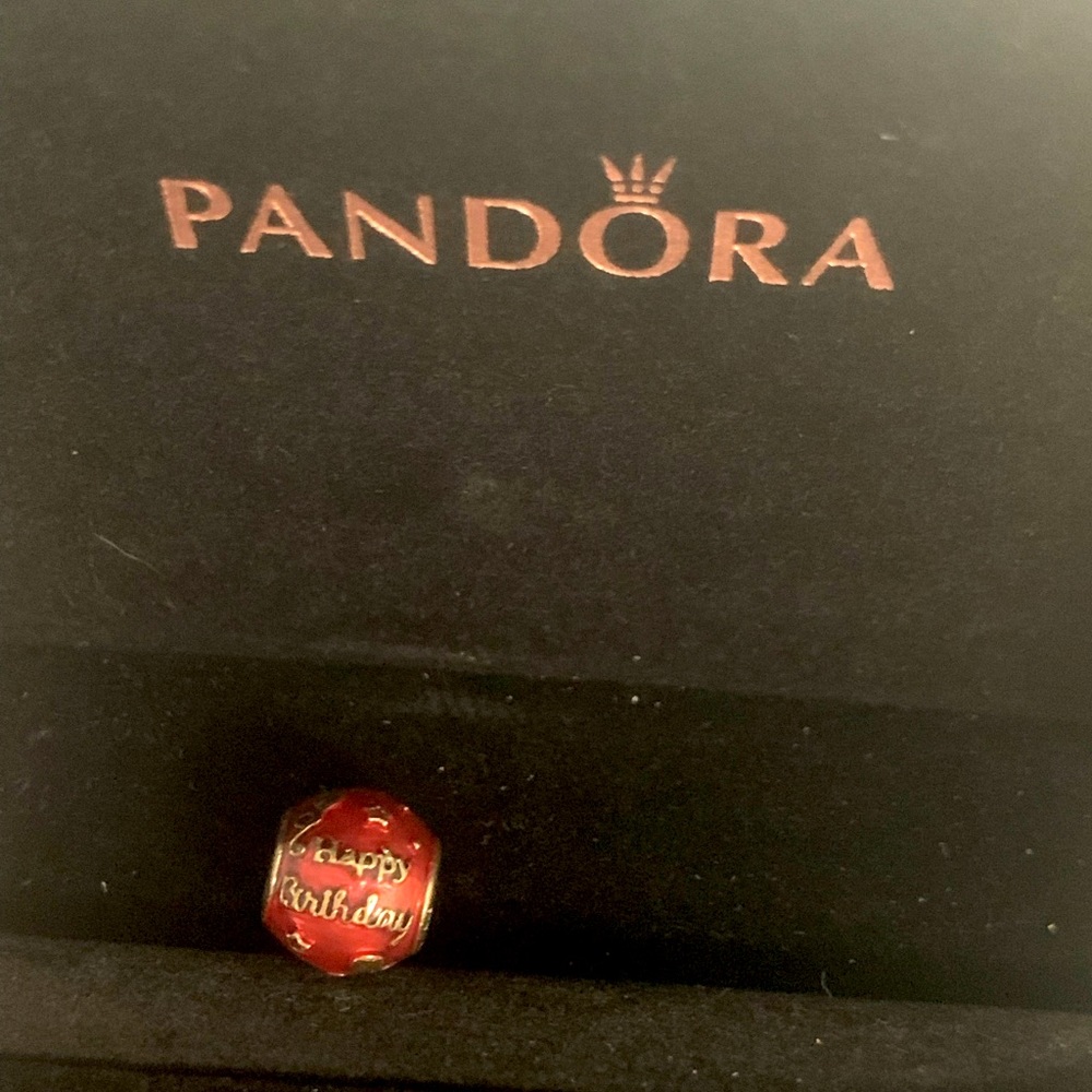 Pandora “Happy Birthday” Charm - NEW
